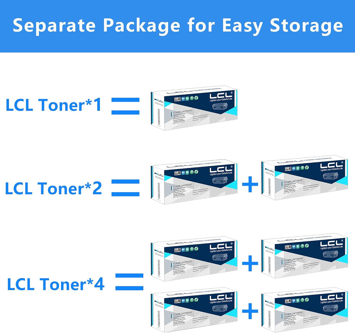 1-Pack Black Compatible Toner Cartridge C662452