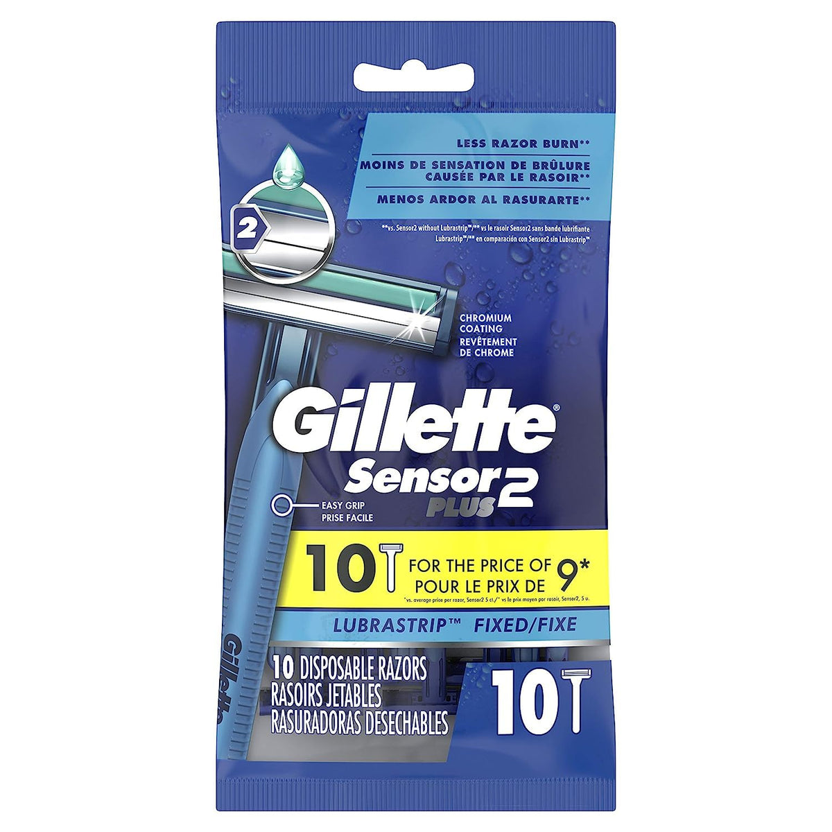 10 Count Disposable Razors N155555