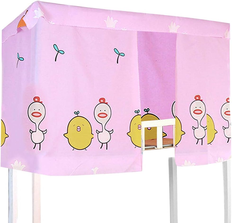 Pink Bed Canopy Curtain 3pcs I84818