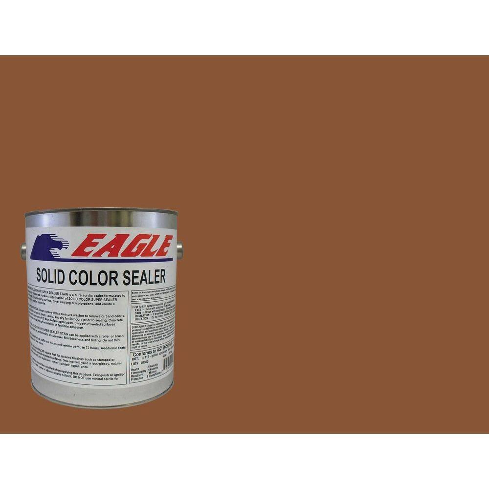 1 gal. Red Solid Color Solvent Based Concrete Sealer D574
