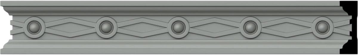 1 1/2"H x 1/2"P x 94 1/2"L Chair Rail O626192
