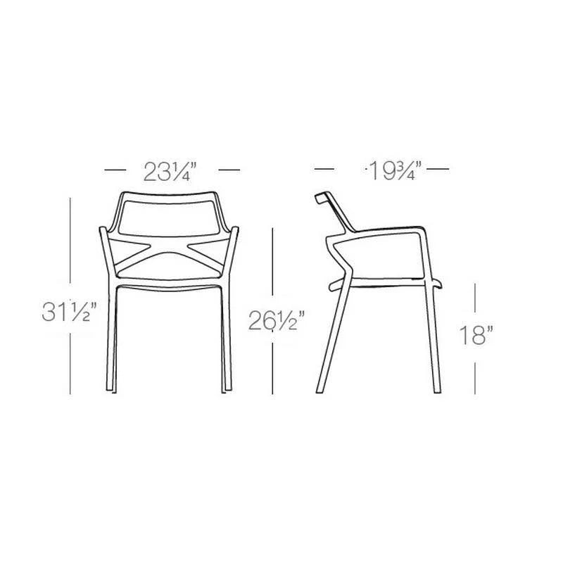 Bronze Chair B3956