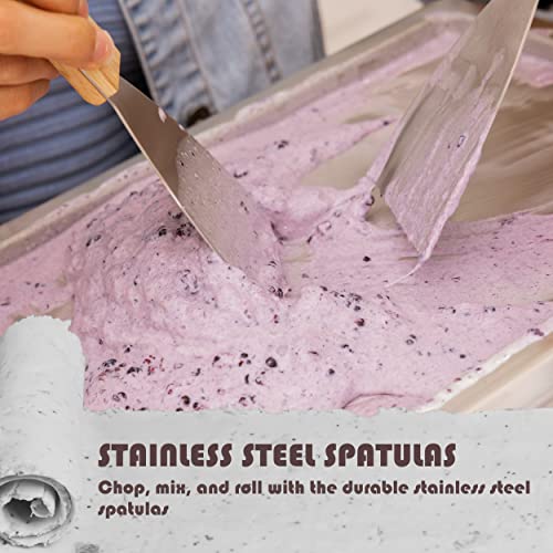 0.5-Quart Stainless Steel Rolled Ice Cream Maker with Compressor R181405