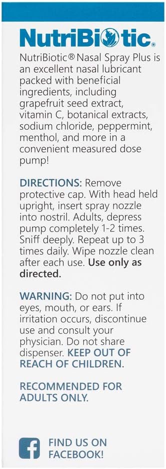 1 FL OZ Nasal Spray Plus A17885