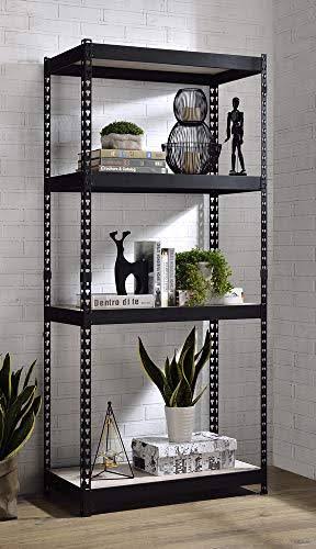 Natural & Black Finish Bookshelf P487