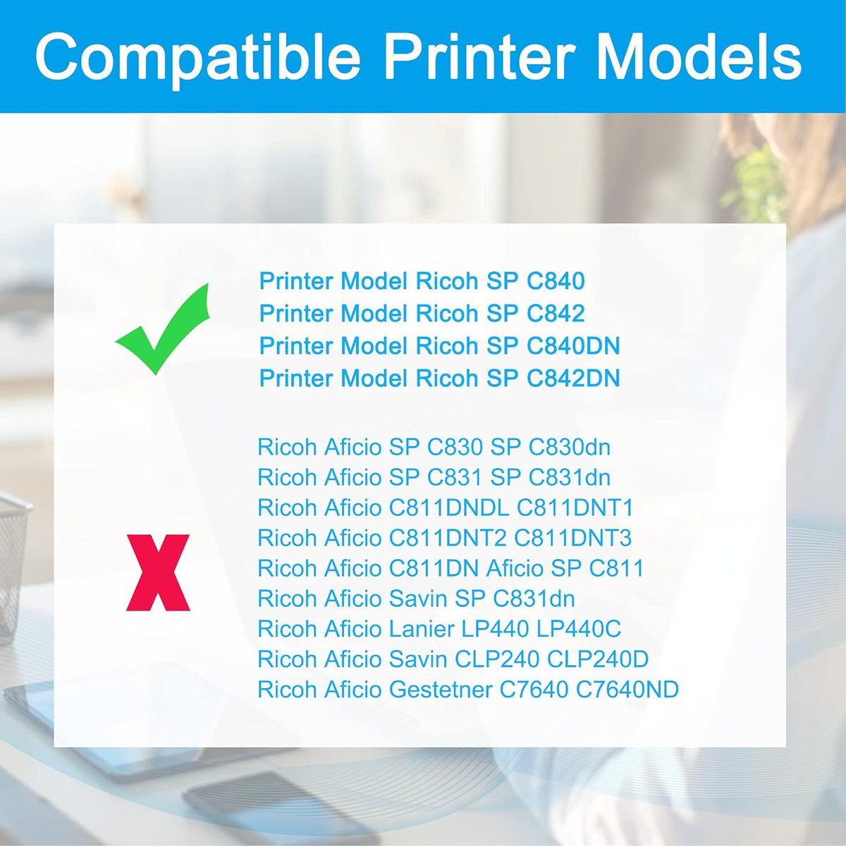 1-Pack Black Compatible Toner Cartridge C662452