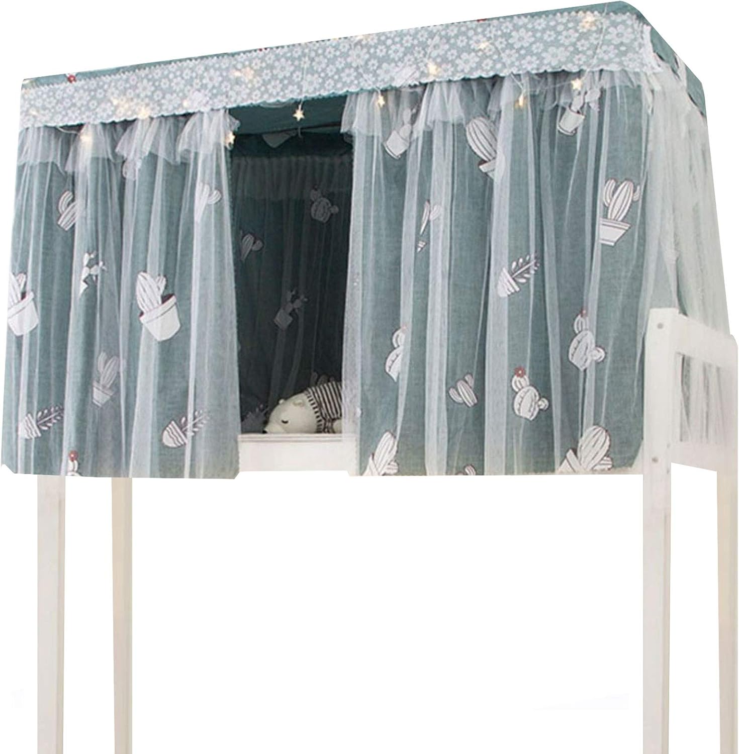 Pink Bed Canopy Curtain 3pcs I84818