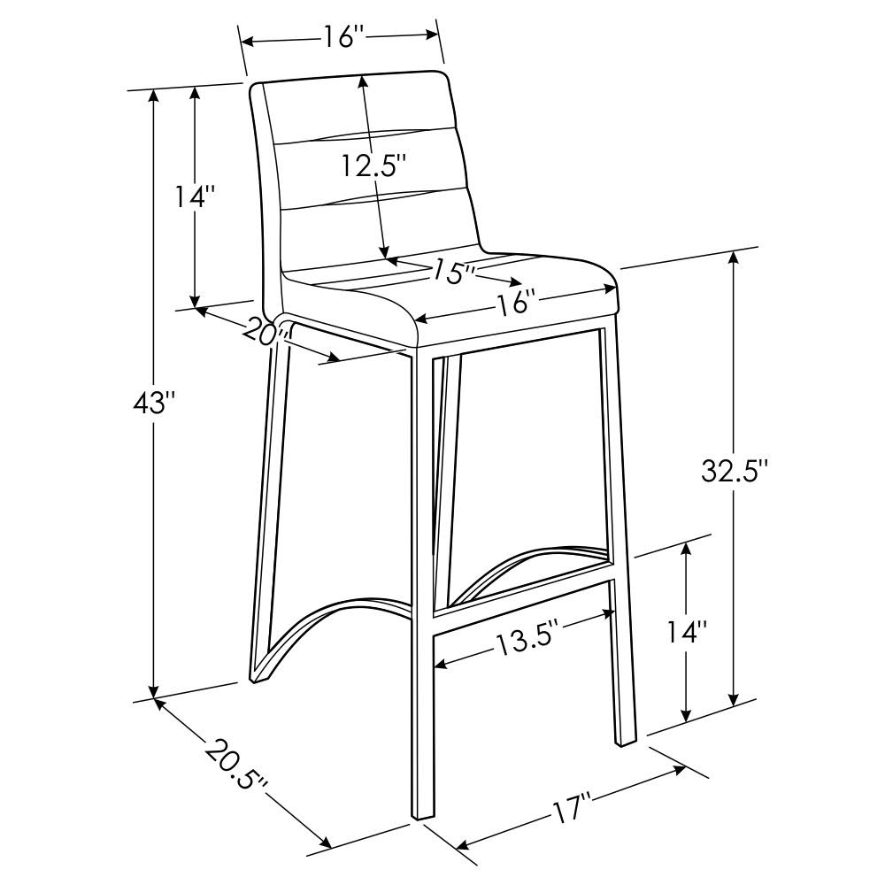 Teal Bar Stool with Metal Base A1308